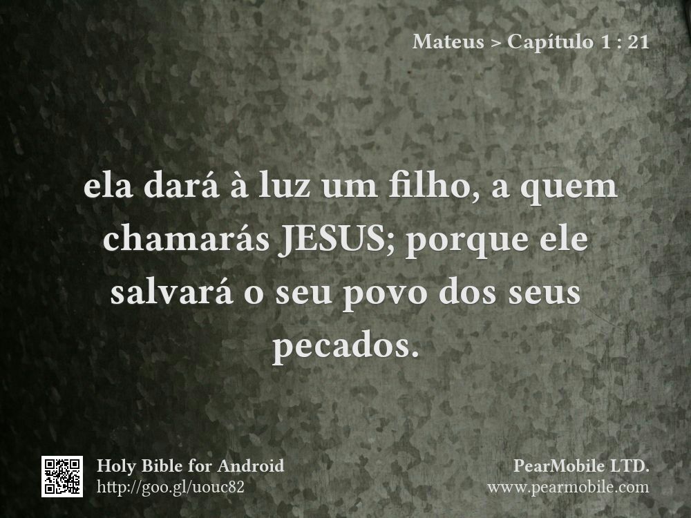 Mateus, Capítulo 1:21